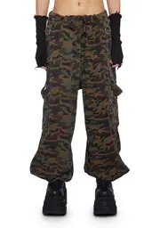 [The Ragged Priest] Commander Cameo Parachute Pants
