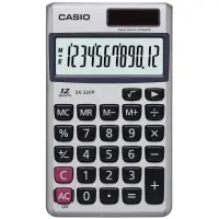 在飛比找momo購物網優惠-【CASIO】國家考試機型12位數計算機(SX-320P)