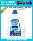 OMO Active Clean Laundry Liquid Detergent 4L