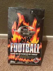 1996 Topps Gilt Edge Football Factory Sealed Box - 20 Packs - Silver Foil?!
