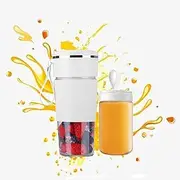 Portable Blender,Blender for Shakes and Smoothies,Mini Juicer Smoothie Blender Bottles,Automatic Blender,with Travel Cup,with USB Rechargeable Mini Fruit Juice Mixer,for Travel Gym Camping Home