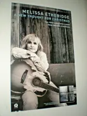 Poster - MELISSA ETHERIDGE a new thought for christmas D