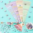 Space Home Decor Printed Pattern Folding Star Paper Strips Origami Scrapbooking