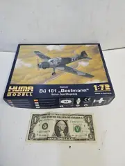 Huma Modell Bu 181 Bucker "Bestmann" Model 2506 in 1:72 , Complete, No Decals