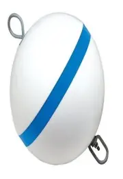Taylor Made Sur-Moor Mooring Buoy, White (18") – Moor your boat securely &