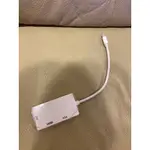 MACBOOK 轉接線 MINI DP 轉 HDMI VGA DVI 轉換線 THUNDERBOLT 轉 電視 螢幕