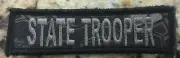VELCRO® BRAND Fastener Morale HOOK PATCH State Trooper Kryptek Typhoon 3.75x1"