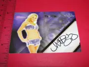2013 Benchwarmer NIKKI ZIERING On Card Autograph / Playboy - American Wedding