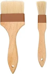 Versatile BBQ Sauce Brush Set Non-Stick Brushes for Baking Grilling Cooking Easy to Use Clean