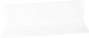 1pc Storage Rack Small Item Storage Shelf Office Wall Shelf Storage Shelves Storage Shelving Monitor Stand Outlet Grips Echo Household Storage Shelf Wall-Mounted Rack Acrylic White