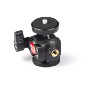 1/4" Mini Ball Head Mount fr Podcast Vlog Livecast Rig Cell Phone Desktop Tripod