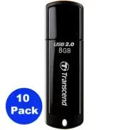10 Pack Transcend 8GB Jetflash 350 2.0 USB Flash Memory Pen Storage Drive