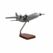 NEW Lockheed Martin C-130J Super Hercules Large Mahogany Model