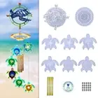 Set Diy for Turtle Wind Living Room Wall Pendant Decoration Silicone Mol