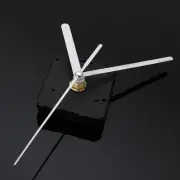 Silent Quartz Wall Clock Movement Repair Kit - White Hands