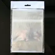 50 Pieces OPP Resealable Plastic Wrap Bag for Standard Blu-ray 12mm DVD Case