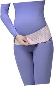 KOMBIUDA Pregnancy Protector Maternity Waist Care Abdomen Support for Women Postpartum Pelvic Belly Back Brace Size Comfortable for Belly