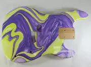 Multicolor Swirled Alder P Bass guitar body - fits fender necks J542