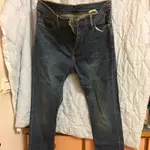 LEVI’S 深藍牛仔褲 尺寸：W34 L34