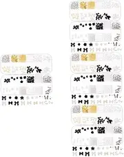 VICASKY 4sets Nail Gems Rhinestone Nail Decoration with Pearls Stylish Flower Charms Suitable for Various Occasions 2boxes*4
