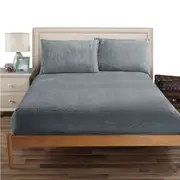 Ramesses Polar Fleece Fitted Sheet King / White