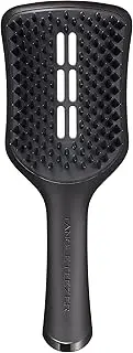 Tangle Teezer | Easy Dry & Go Vented Hairbrush for Wet Hair | Long & Wavy Hair | Adds Volume, Smoothness and Shine | Vented Brush Reduces Blow Dry Time | Jet Black