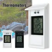 Max Min Digital Thermometer Display Garden Greenhouse Indoor Outdoor Wall Room