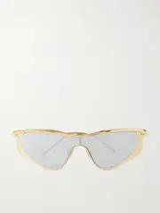 [Loewe] Loewe - Cat-eye Gold-tone Sunglasses - One size One size Gold