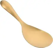GREENADSCAPE Multifunctional Stainless Steel Rice Spoon Ergonomic Household Rice Paddle for Easy Scooping Non Stick Kitchen Accessory for Serving Meals