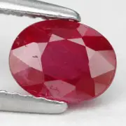 1.11 Ct. Top Natural Quality Unheated Ruby Gemstone WITH GLC CERTIFY