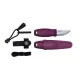 ├登山樂┤瑞典 MORAKNIV Eldris Neck Knife Kit 不鏽鋼短直刀組 紫 # 13212