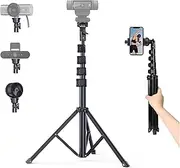 AceTaken 53‘’ Webcam-Tripod Stand Holder for Logitech C920x,MX-Brio 4K,Brio PRO X,Brio 500,C925-e,C930 C922,C615,Streamcam Webcams for Video Recording,Streaming,Zoom-Calls