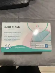 KARI-MASK Level 3 Earloop Face Mask 50/Box ASTM FS2100-19
