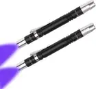 MVIOCS 2 Pack UV Flashlight, Portable Blacklight Flashlight, LED Torch with W...