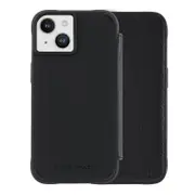 Tough Wallet Folio Case with MagSafe For iPhone 14 / iPhone 13 - Black