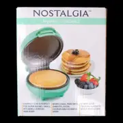 ELECTRIC GRIDDLE / NOSTALGIA MyMini GRIDDLE / MINI PIZZAS & OMELETS / NEW in BOX