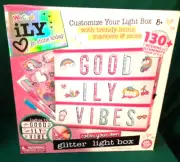 Glitter Light Box Unicorn Color Create Customizable Do It Yourself We Cool Illy
