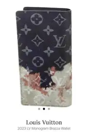 Louis Vuitton Monogram Brazza wallet