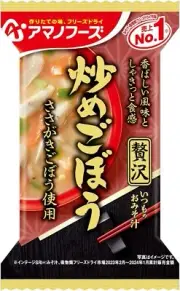 Amano Foods Freeze-Dry 10 Pack Set Regular miso soup Stir-fried burdock