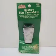 Quilter's Bias Tape Maker 1" Single Fold The Quiltery NOS