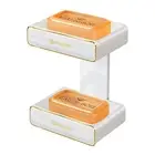 Wall-mounted Soap Dish Drawer-type Drain Tray Detachable Double Layer Wall Mount