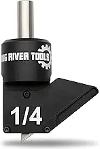 Dog River Tools Drag Knife Cutter for CNC 1/2" Stem Cuts Both ¼” and 1/16” Depth