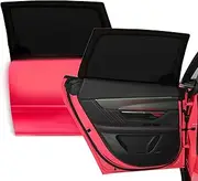 2PCS Foldable Side Window Sun Shade - Full Blackout & Sunscreen - Privacy Curtains for Sleeping in Car - Fit for SUV, Truck, Car Protect Interior (Front Window/2Pcs)