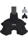 VIVE Quadruple Cane Tip Quad Base For Walking Stick Self Standing New
