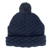EVERMORE - Plain Pom Pom Acrylic Knit Beanie