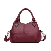 Luxury Pu Leather Shoulder Bags for Women New Designer Vintage Women Handbags High Quality Crossbody Bag
