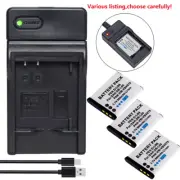 Battery or charger for Sanyo DB-L80 DB-L80AU VPC-CG10P Optio E71/I90//W90/WS80