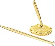 Veemoon Elegant Table Standing Pen for Wedding Guest Book Office Use Fashionable Signature Pen with Smooth Writing for Hotels Professional Settings