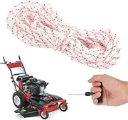 Starter Rope Pull Cord Starter Handle for Lawn Mower Chainsaw Trimmer Edger Brush Cutter Engine Parts