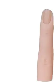 Silicone Fingers - Nail Practice Fingers | Fake Finger For Nails | Flexible Bendable Nail Finger | Professional Nails Hand Tools | Training Display Fake Finger For Nail Arts Jewelry Ring Display